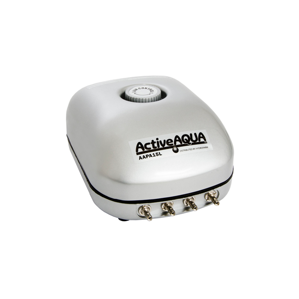 Active Aqua Air Pump 4 Outlets 15 L/min