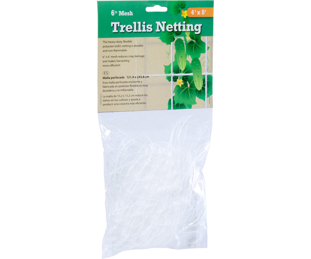 Trellis Netting 4x8 (6”) - Dutchman's Hydroponics & Garden Supply