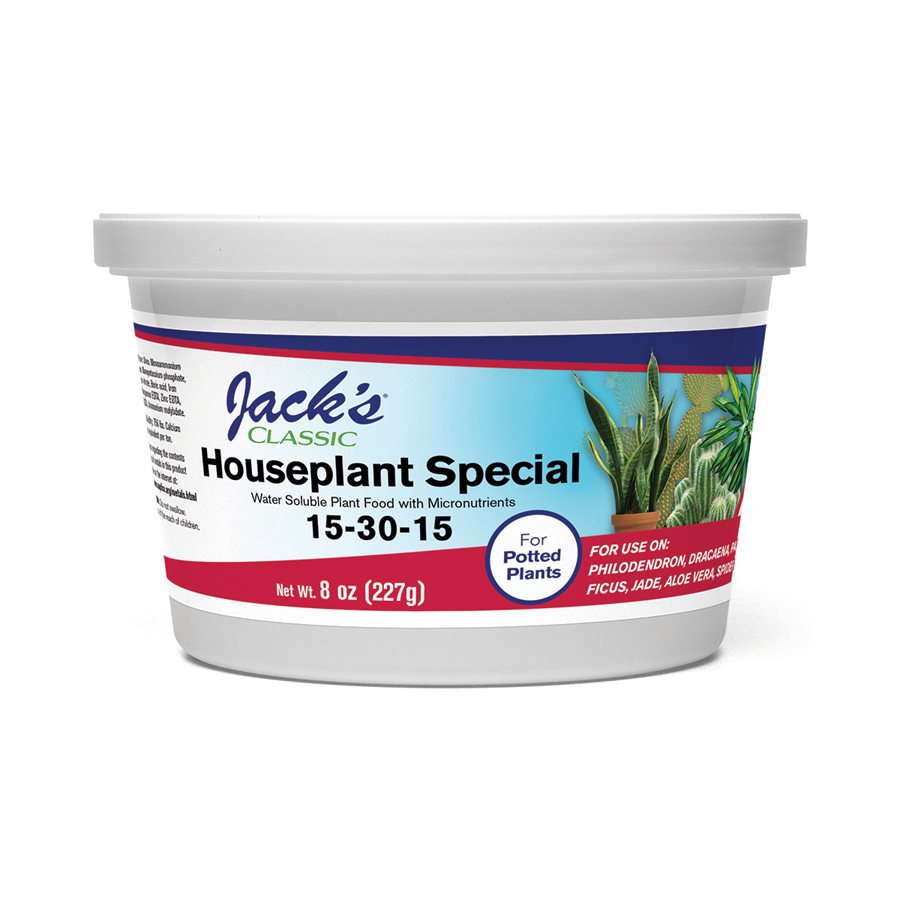 Jack's Classic 15-30-15 Houseplant Special - 227gr - Dutchman's Hydroponics & Garden Supply