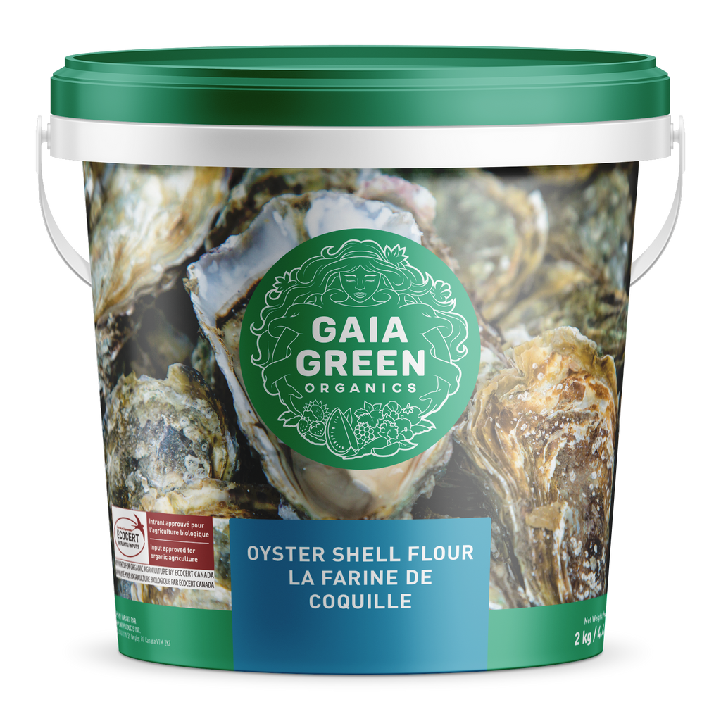 Gaia Green Oyster Shell Flour - 2kg - Dutchman's Hydroponics & Garden Supply