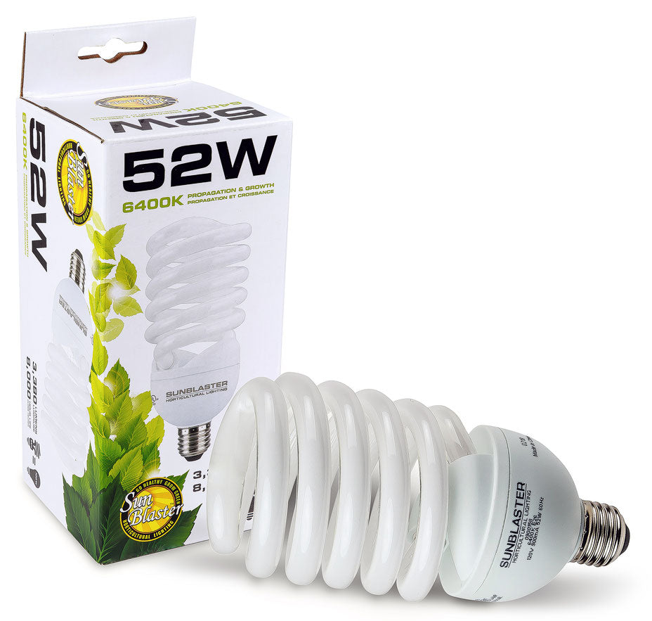 Sunblaster 52W Cfl 6400K - Dutchman's Hydroponics & Garden Supply