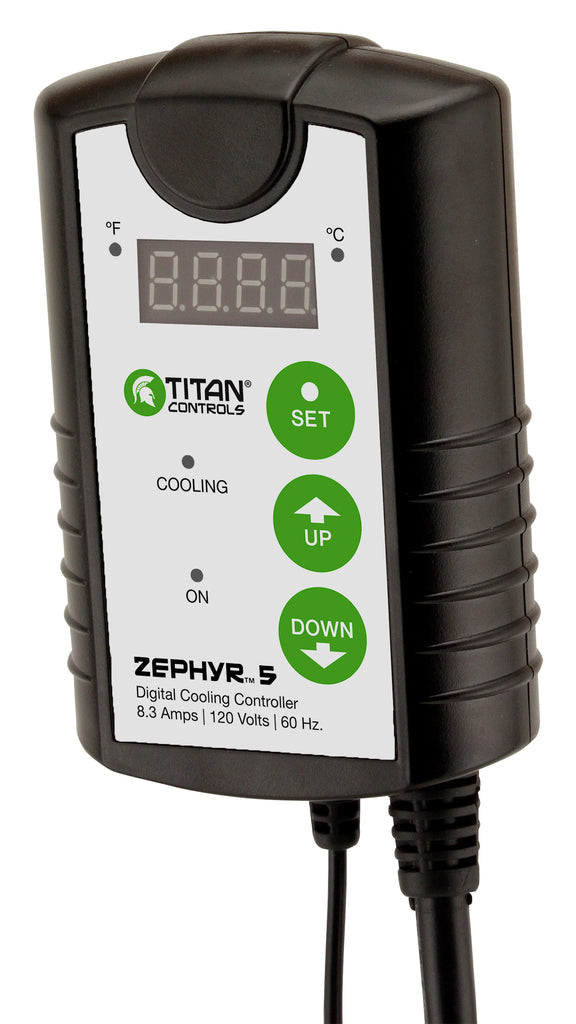 Titan Controls Zephyr 5 - Digital Cooling Thermostat Controller