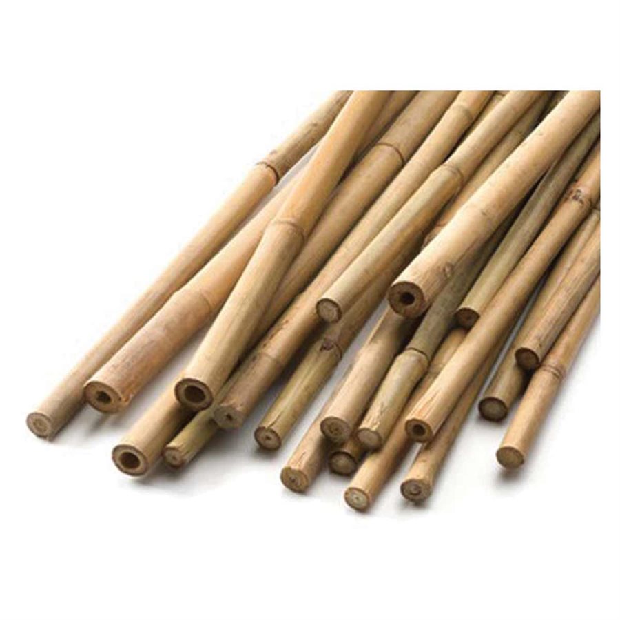 Natural Bamboo Cane 4'x 6-8mm (each piece) - Dutchman's Hydroponics & Garden Supply
