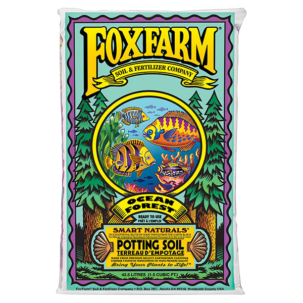 Fox Farm Ocean Forest Potting Soil (42.4 Litres) - Dutchman's Hydroponics & Garden Supply
