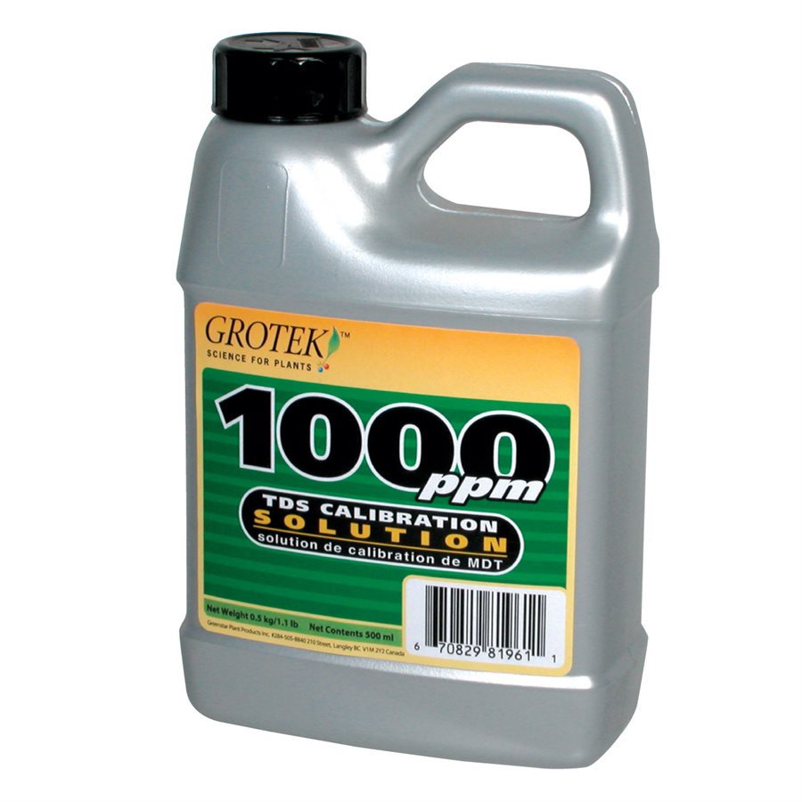 Grotek TDS 1000 PPM Calibration Solution