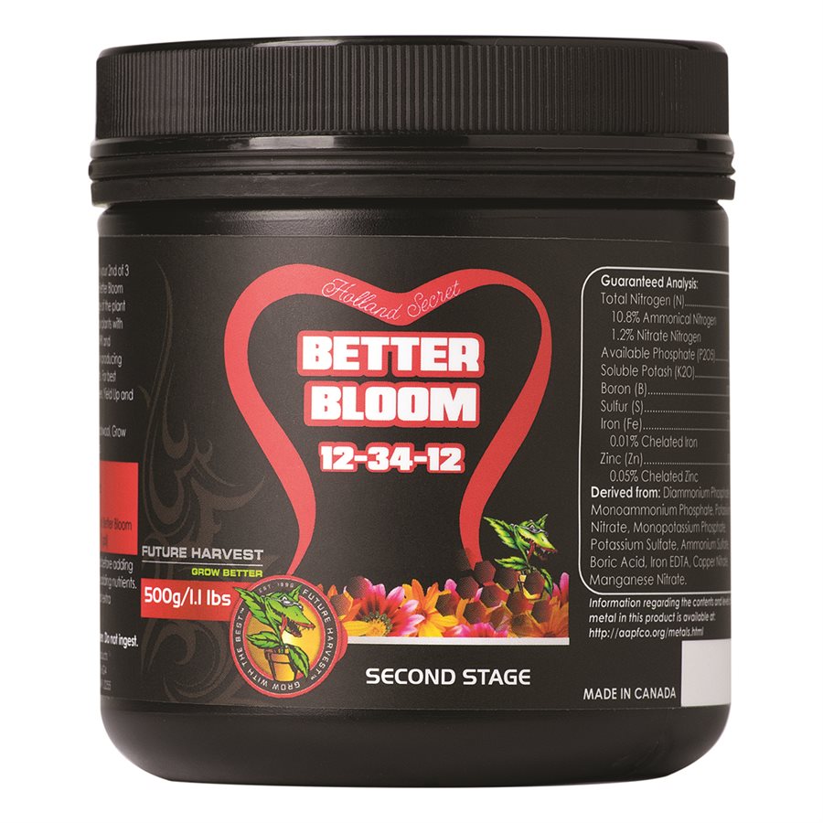 Better Bloom 12-34-12 500Gr - Dutchman's Hydroponics & Garden Supply