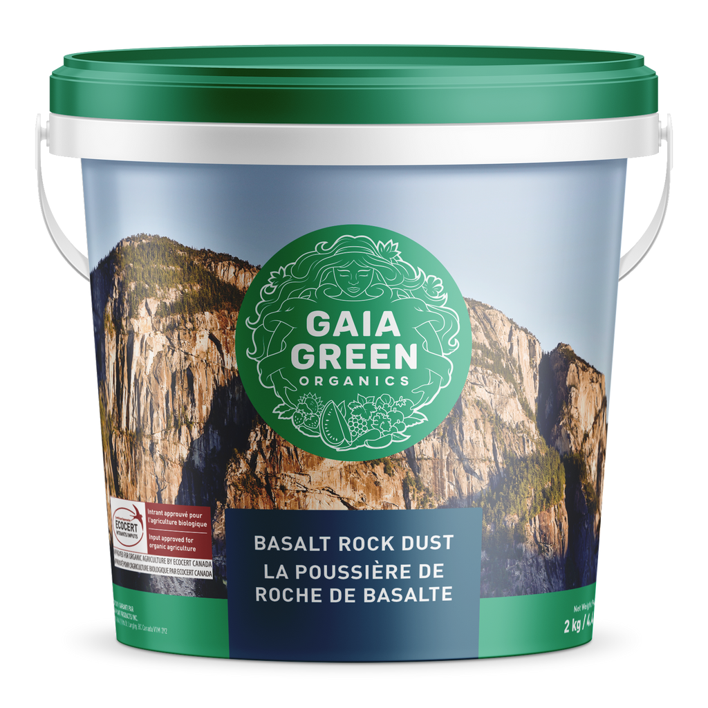 Gaia Green Basalt Rock Dust 2Kg - Dutchman's Hydroponics & Garden Supply
