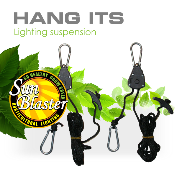 Sunblaster Hang It Adjustable Hangers - Dutchman's Hydroponics & Garden Supply