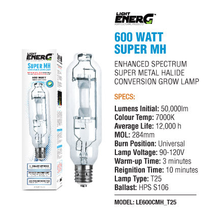 Light Energ - 600 Watt MH