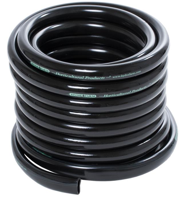 Black Vinyl Tubing 1/2" Inch (25' Roll) - Dutchman's Hydroponics & Garden Supply