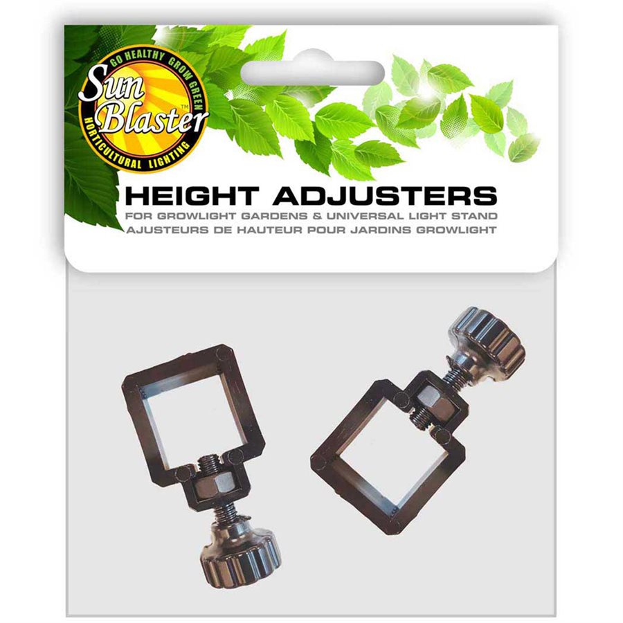 SunBlaster Growlight Garden Height Adjusters (2Pk)