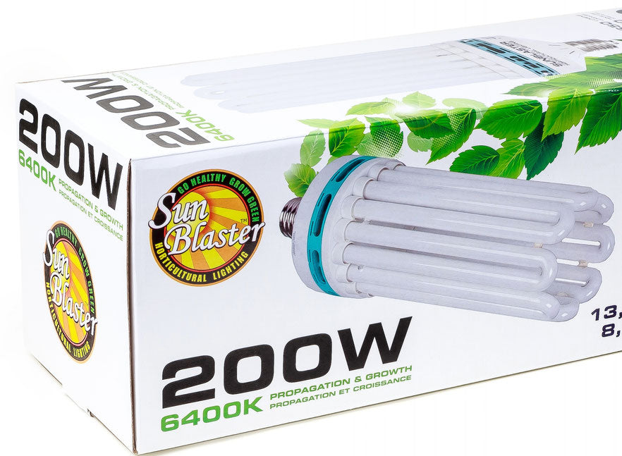 CFL Bulb (200 Watt) 2700k - SunBlaster - Dutchman's Hydroponics & Garden Supply