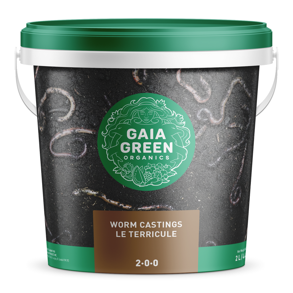 Gaia Green Worm Castings 2 Litre - Dutchman's Hydroponics & Garden Supply