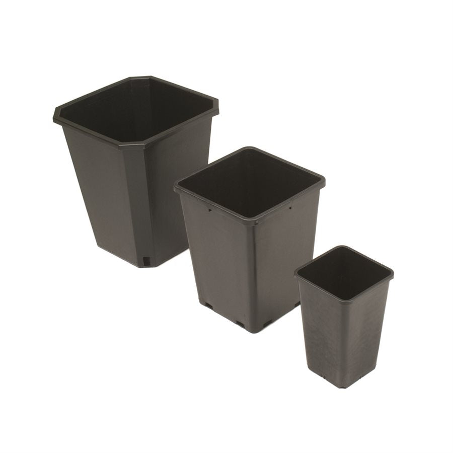 Square Pot 4.5"x 4.5"x 7.5" 1 gal