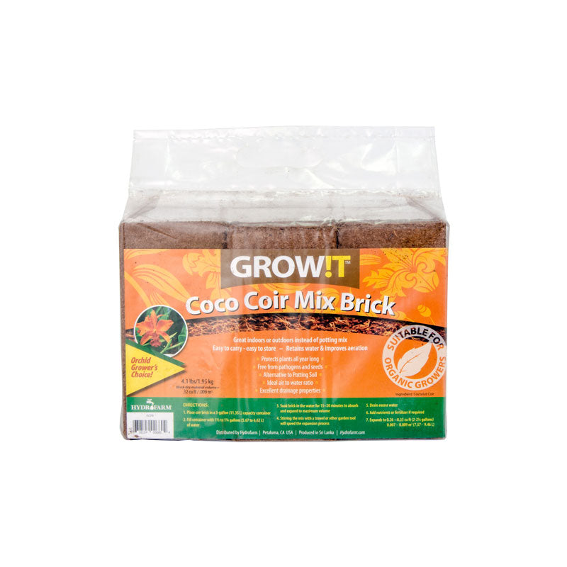 Coco Coir Mix Brick (pack of 3)