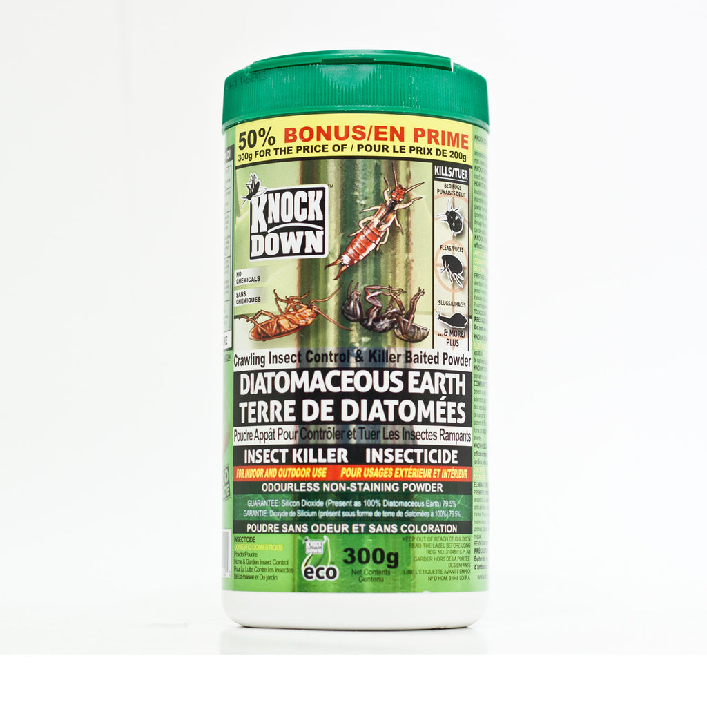 Crawling Insect Diatomaceous Earth 300g - Knock Down - Dutchman's Hydroponics & Garden Supply