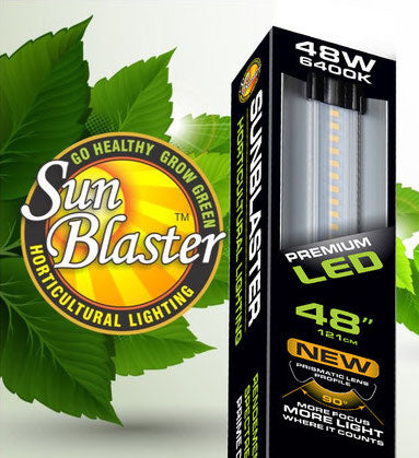 SunBlaster 48" Prismatic Lens LED Strip Light
