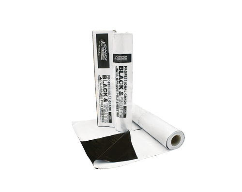 Black - White Poly (100')