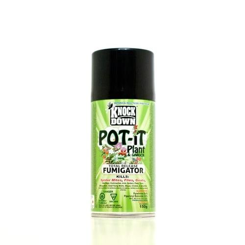 Knock Down Pot-It Botanical Fumigator - 150g - Dutchman's Hydroponics & Garden Supply